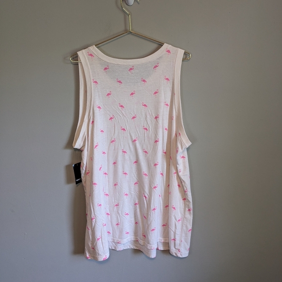 NWT Torrid Flamingo Print Vintage Style Tank Top, size 3X - Picture 3 of 5